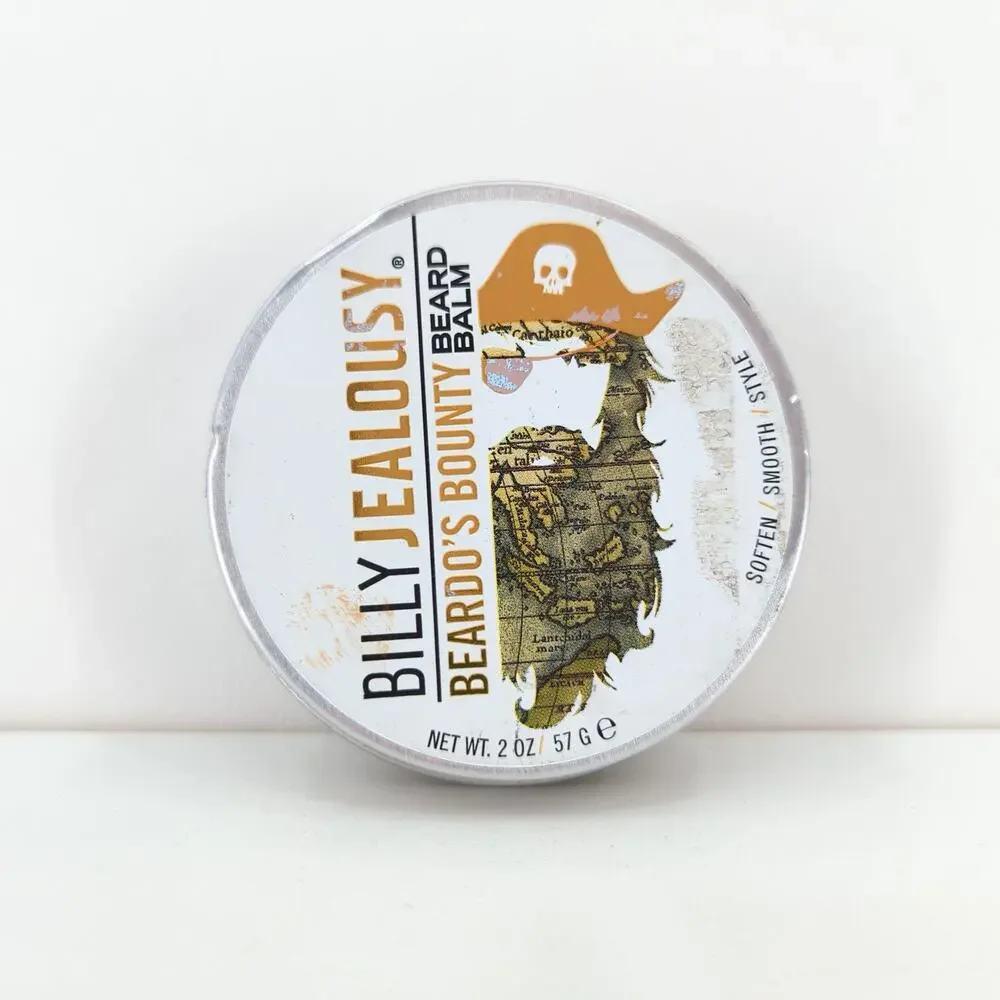Billy Jealousy Beardos Bounty Bead Balm 2 oz Soften Smooth Style Set 2 NEW FLAW